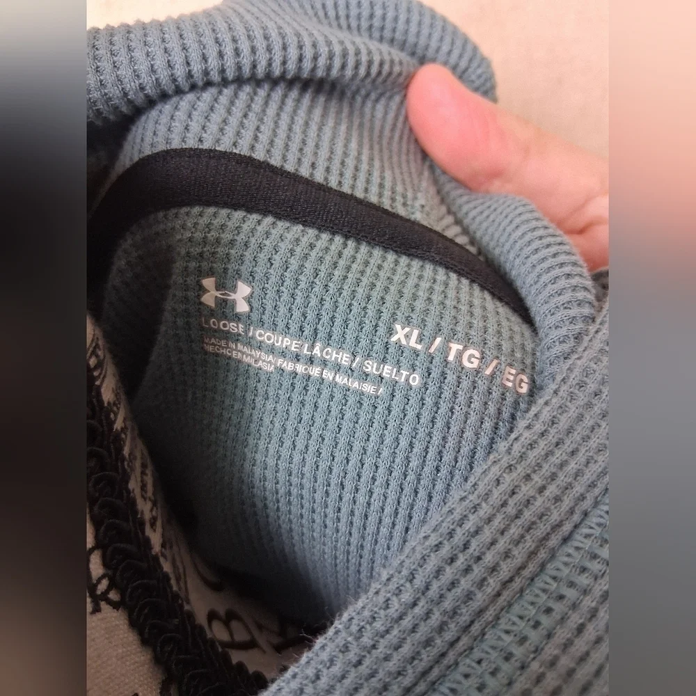 Under Armour XL Teal Sweater - Picture 3 of 5